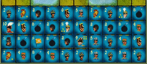 Cyclone Defense setup for Stratego Cyclone Defense setup for Stratego