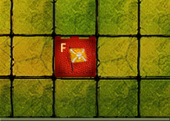 Flag in the center Flag in the center